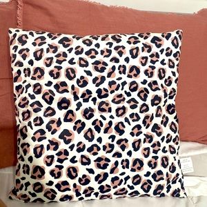 Cute cheetah pillow